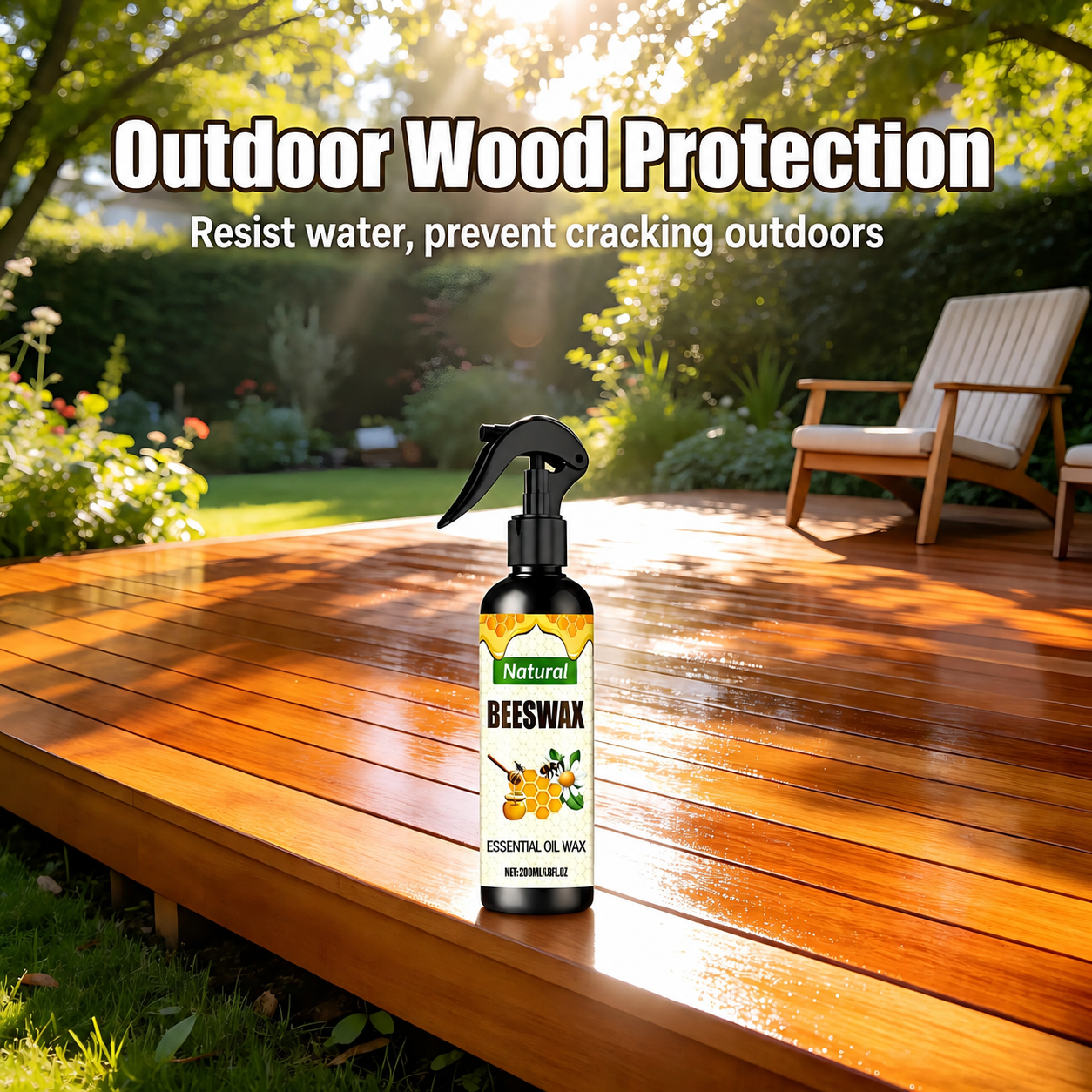 BUY 2 GET 1 FREE🔥Natural Beeswax Wood Care Polishing Spray